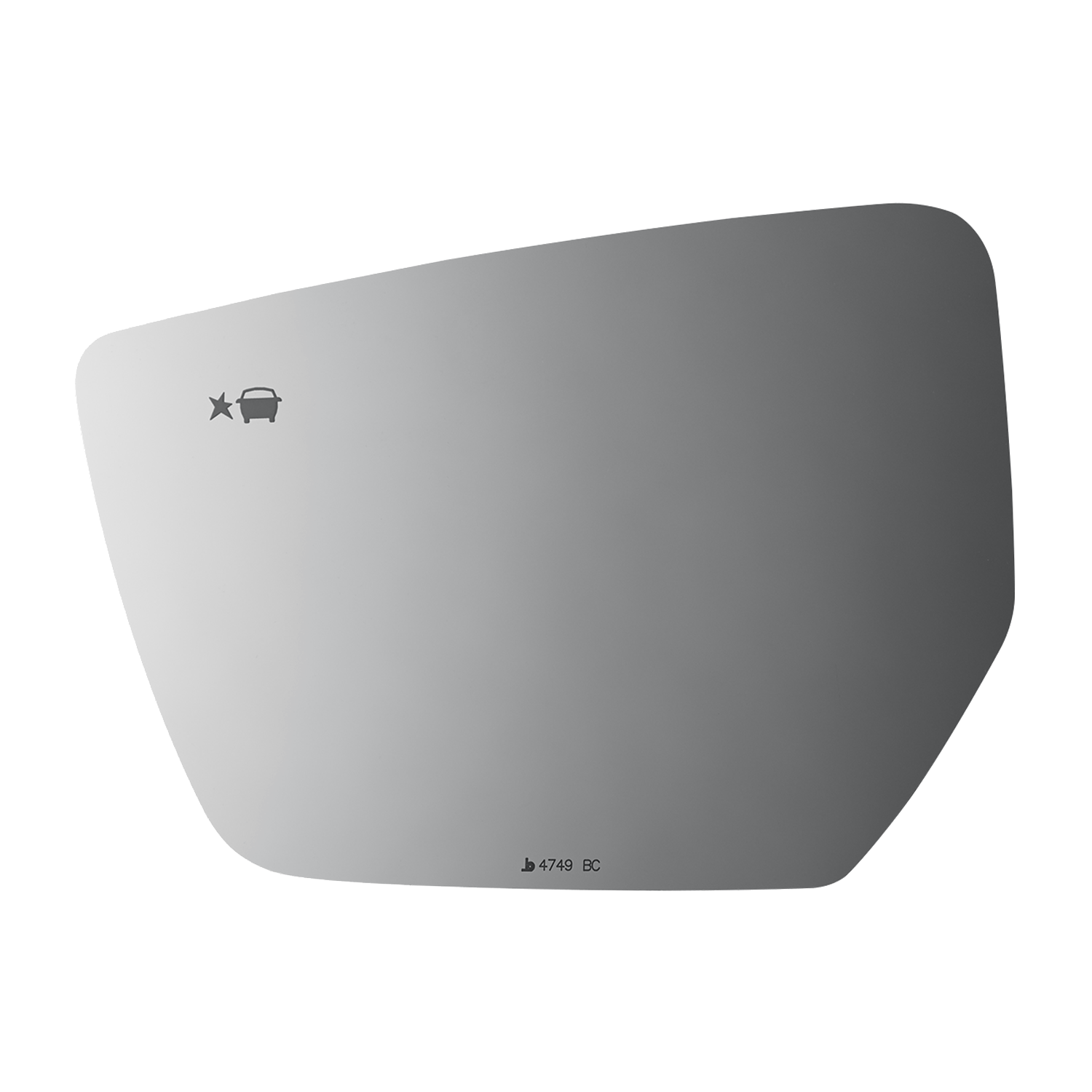 SIDE VIEW MIRROR W BLIND SPOT CROSS PATH